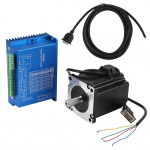 HSS86 2-faasiline Servoajam Samm-mootor NEMA34 Suletud Suur kiirus Pidev 4 Nm 0,1000 RPM CNC ruuteri graveerimis-freesimismasina jaoks