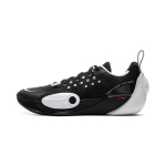 Li Ning All City 13 Cushioning Abrasion Resistant Slip Resistant Low top Basketball Shoes Men's Black White ABAV001-3 39 black
