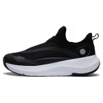 Li Ning SOFT GO Reflective Slip Resistant, Abrasion Resistant, Breathable Low top Casual Shoes Women's Black AGLT106-2 37