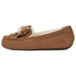 UGG Leisure Fluff Bow Mini Mokassiinid 'Tan Velvet Black' Naiste 1138650 36 brown