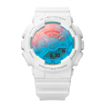 CASIO Unisex vedelkristall/analoog topeltn&auml;iduga seeria 51mm sinine kell GA-110TL-7APR- GA-110TL-7A blue