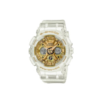 CASIO Naiste vedelkristall/analoog topeltn&auml;iduga seeria kuldne k&auml;ekell GMA-S120SG-7APR Gold Dial