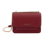 Michael Kors Magnetiline Sulgemine Reguleeritav &Otilde;larihm Crossbody Kott Naiste kotid S&uuml;gavpunane Must 32T4GC7C1T-DEEPRED Basic Set (Bag+Dust Bag)