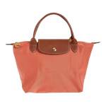 Longchamp Le Pliage Nailon Pelmeenikujuline T&otilde;stetav Kott V&auml;ike Naiste T&otilde;stetav Kott Telliskivipunane 1621089P97 Basic Set (Bag)