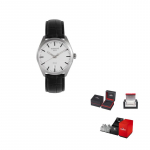 TISSOT PR100 Kollektsioon Kvartsmehhanism 100m Veekindlus Meeste Kell Kell 39mm Valge sihverplaat T101.410.16.031.00 Black Strap