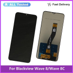 LCD-ekraani ja digitizeri t&auml;ielik koostisosa Blackview Wave 8 Wave 8c jaoks