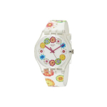 Swatch Originals Series Kvartsliikumisega 30m Veekindel Kell 41mm Valge sihverplaadiga Plastikkorpus Silikoonrihm Unisex kellad SUOK127 White