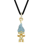 Swarovski Head Luck Trolls Juukse Haldja Mustriga Ripatsiga Kaelakee Naiste kaelakee Sinine 5691942 Box (Random Color)