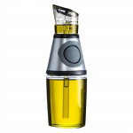 Wiwilys Superior klaas&otilde;li ja &auml;&auml;dika dosaator, &otilde;li m&otilde;&otilde;tmise kallaja k&ouml;&ouml;gi jaoks, l&auml;bipaistvast klaasist &otilde;lipudel koos skaalaga 250 ml One Size must