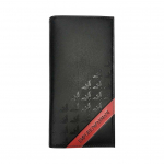 Emporio Armani Logo Kahekordne Kokkupandav Ringlussev&otilde;etud Nahast Rahakott Meeste rahakott Must Punane Y4R170-YQ12V-80681 Basic Set (Bag+Dust Bag)