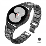 Teemantk&auml;epael Samsung Galaxy Watch 6-7/FE/5/4/Classic/5/pro 40-44mm jaoks Metallist 20mm 22mm rihm Roostevabast terasest K&auml;ev&otilde;ru Aksessuaar Galaxy 4-4 Classic
