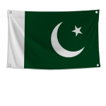 1 tk Pakistani Islamivabariigi Lipud B&auml;nnerid Neli Ava Lipp Pol&uuml;ester V&auml;litingimustes Dekoor Toa Esteetika 150x200cm(60x80in)