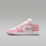Jordan 1 Low Keskmine pehme roosa valge (GS) 40