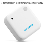 INKBIRD 3 t&uuml;&uuml;pi IBS-TH2 nutikas Bluetooth-termomeeter ja h&uuml;gromeeter Temperatuuri ja niiskuse andur koduseks ilmajaamaks Data Expt IBS-TH2 Thermometer white
