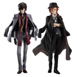 Anime BSD Joonisfiguurid Nakahara Chuuya Tegevusfiguur Dazai Osamu Figuur Kena seisvas asendis Mudeli Kogu nukk M&auml;nguasi Anime Kingitus 18-23CM black