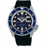 Seiko 5 Sports SRPD71K2 Sinise sihverplaadiga Automaatne Meeste k&auml;ekell 42.5mm must