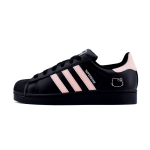 Adidas Originals Superstar 2 Macaron Libisemisvastased Kulumiskindlad Madalad Rula Kingad Unisex Must Roosa JI0079(Team1254-) 39⅓ black
