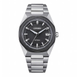 CITIZEN Attesa seeria 100 meetrit veekindel moodne lihtne stiil kerge kvarts titaanist rihm 39mm meeste k&auml;ekell hall sihverplaat CB3044-55E sinine