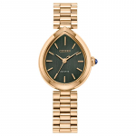 CITIZEN Eco-Drive Seeria 50 Meetrit Veekindel P&auml;ikeseenergia Kvartsterasest Rihm 26*31mm Naiste Kell Roheline Tihvt EM1203-57X sinine