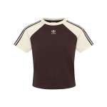 Adidas Originals triibuline &uuml;mmarguse kaelusega l&uuml;hikeste varrukatega spordis&auml;rk naistele Topid KU4767 S white