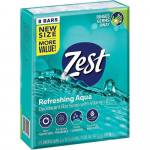 Zest Zestfully Clean Aqua V&auml;rskendavad seebid, 8 tk