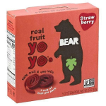 Bear Fruit Snack Rolls Maasikas, 5 rulli, 3,5 untsi