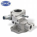 96666224 Mootori jahutusvedeliku termostaadi korpus Chevrolet Aveo T200 T250 T255 Chevrolet Spark Matiz jaoks Termostaadi korpuse komplekt