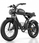 KICKWEY K7 T&auml;iskasvanute Elektriline Jalgratas 1500W48V23Ah Aku 20 Tolli Paks Rehvidega Meeste Maastikuratas K7 BK-1500W48V23AH-YY