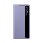 Samsung Galaxy S21 Ultra S21 Plus S21+ jaoks S-View intelligentne nahast &uuml;mbris Klapivaba K&otilde;nedele vastamine Aknast vaatamine L&auml;bipaistev nutikas kate Galaxy S21+ 5G