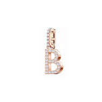 Swarovski REMIX Erinevad Monogrammid Sulamist Ripats Meestele ja Naistele Sama Stiil Paar Roosa Kuld 26 kuld