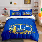 Golden State Warriorsi logo. Voodipesukomplektid Tekikotikomplektid Tekikotid Padjap&uuml;&uuml;rid(1* Tekikott 2* Padjap&uuml;&uuml;ri (ilma tekita)) 135x200cm