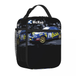 Enimm&uuml;&uuml;dud Wrc 555 Colin McRae GC8 Kerge luksuslik isoleeritud toidukott V&auml;lit&ouml;&ouml; s&ouml;&ouml;gikott Reisi l&otilde;un kotid One Size gray
