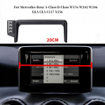 Autofonihoidik Mercedes-Benz W176 W242 W246 A-klass B-klass C117 X156 GLA CLA Multimeediakraani mugavus Telefonihoidik 6.5 only base