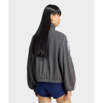 Adidas Originals Retro V&auml;rviplokk Triibuline Kahe lukuga Vabaaja Ruuduline Jakk Naiste jakid LD5339 M gray