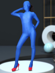 Cosplay kost&uuml;&uuml;m Jumpsuit Seksikas t&auml;iskasvanud naine Maskeerimis&uuml;likond Kogu keha Bodysuit K&otilde;rge elastsusega Spandex Kujundav pesu Zentai Naiste retuusid Komplektid ES&Other black