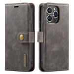 DG.MING Luksuslik 2-&uuml;hes eemaldatav rahakotiga &uuml;mbris iPhone 16 Pro Max XR XS 11 Pro 12 13 Mini 14 15 Plus 16E jaoks Magnetiline klappkate For iPhone 11 ProMax hall v&auml;rv