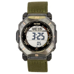 Casio Pro Trek Digitaalne Roheline Kangasrihm P&auml;ikeseenergia PRW-69YB-3 100M Meeste Kell hall