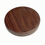 Tammepuidust alus Minimalistlik lihtne puidust alus Round 12x12x2cm