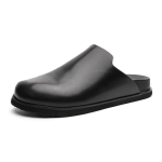 Suur Suurus 45 46 Slip-on Muulad Kleidi-Vabaaja Kingad Pooltalla Sandaalid Mehele Nahast Lamedad Tossud Seljata Juhuslikud Kingad Sandaalid 38 gray