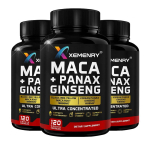 XEMENRY - Maca ja žen&scaron;enni kontsentraat Toidulisandi kapslid - Energia 120*3