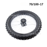 90/100-14 70/100-17 rattarummu rehvid Mud Pit mootorratta Off-Road 14/17 tolli tagumine/eesmine ratas 70 100-17