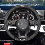 2026 Kuuma Auto Libisemisvastane Hingav Suede Roolikate Audi A3 A4 A5 A6 A7 A8 Q1 Q2 Q3 Q5 Q7 Q8 S3 S4 S5 S6 RS3 RS4 RS5 TT jaoks