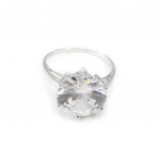 Solitaire Silver &Oslash; 12 mm 58 valge