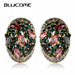 Vintage k&otilde;rvar&otilde;ngad naistele t&uuml;drukutele Prantsuse konksud Max Brincos Ouro Joias t&auml;isklaasist T&uuml;rgi ehted Retro Pendientes