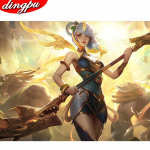 Teemantmaal Maastik Mere&auml;&auml;rne Teemantmosaiikhelmes Pilt Teemanttikandid Stseenid Ristpistes Kristallhelmed 20X30CM