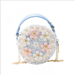 Beebi lapse &otilde;lakott T&uuml;drukule Pearl Mini armas printsess seljakott Kingitus Messenger Crossbody kott lukuga sinine