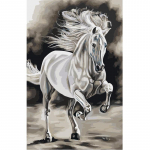 DIY &otilde;limaal numbrite j&auml;rgi akr&uuml;&uuml;lv&auml;rviga k&auml;sitsi maalitud kodukunsti sisekujundus loominguline kingitus 40X50CM