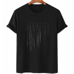 Moe tr&uuml;kitud t-s&auml;rk Naiste trendi stiil O-kaelusega l&uuml;hikeste varrukatega topid Stranding Quotes T-s&auml;rgid L