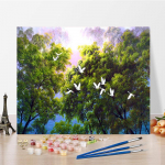 Kunst DIY Maalimine numbrite j&auml;rgi Digitaalne &otilde;limaal Numbrite maalimine Teemantmaalimine Hobid Kodukaunistus &Otilde;limaal 40x50cm no frame