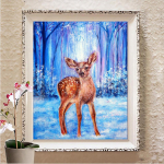 5D teemantmaal T&auml;isruudukujuline ristpistekomplekt Teemanttikandid Mosaiikkunst Pilt kivikividest kingituseks kaunistus Full Round 20X30CM